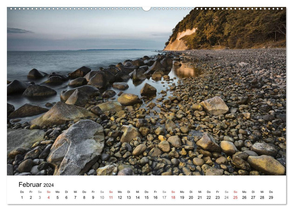 Coasts - Art of the Seas (CALVENDO Wall Calendar 2024) 