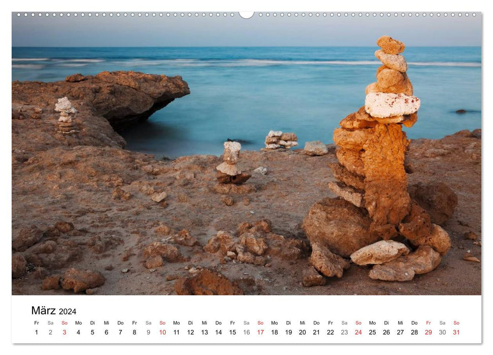 Coasts - Art of the Seas (CALVENDO Wall Calendar 2024) 