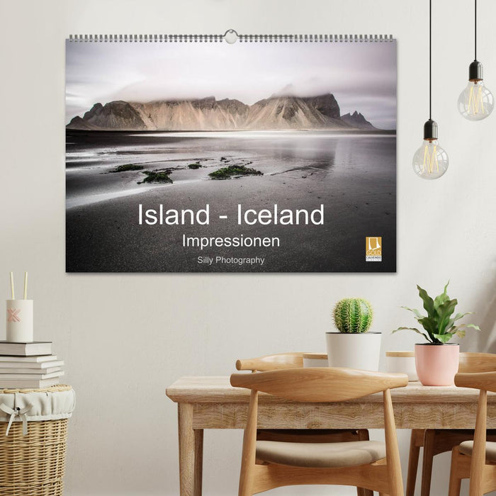 Islande - Impressions d'Islande (Calvendo mural CALVENDO 2024) 