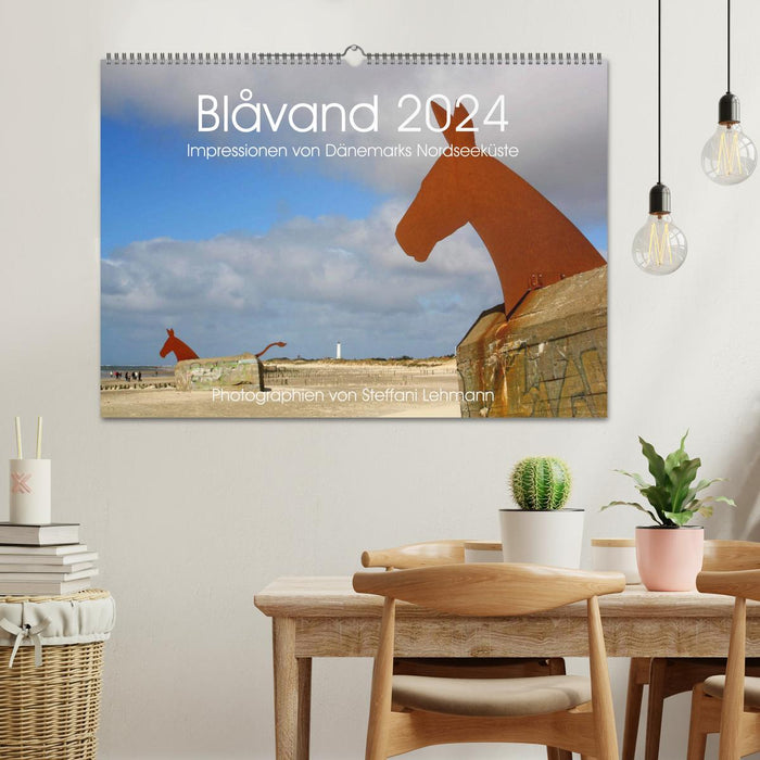 Blåvand 2024 (Blåvand). Impressions of Denmark's North Sea coast (CALVENDO wall calendar 2024) 