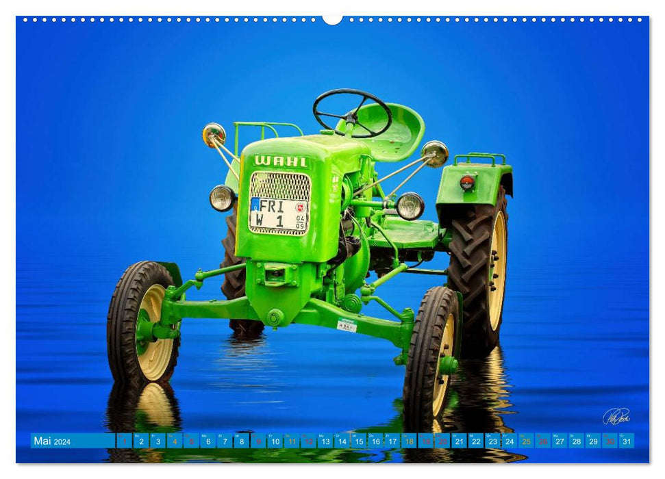Traktor - Oldtimer (CALVENDO Wandkalender 2024)