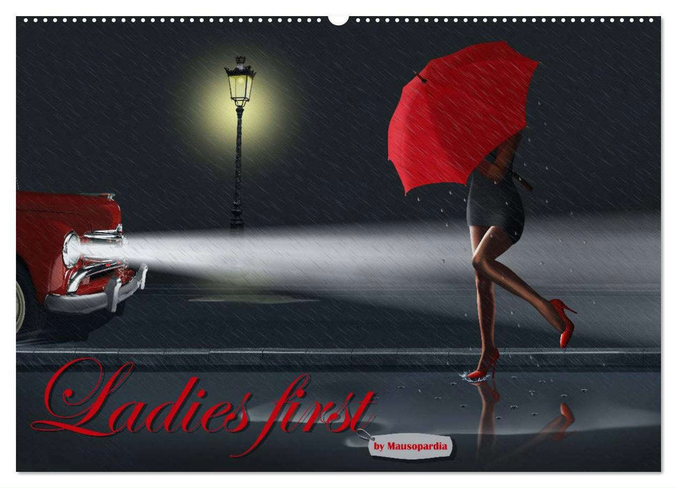 Ladies first by Mausopardia (CALVENDO wall calendar 2024) 