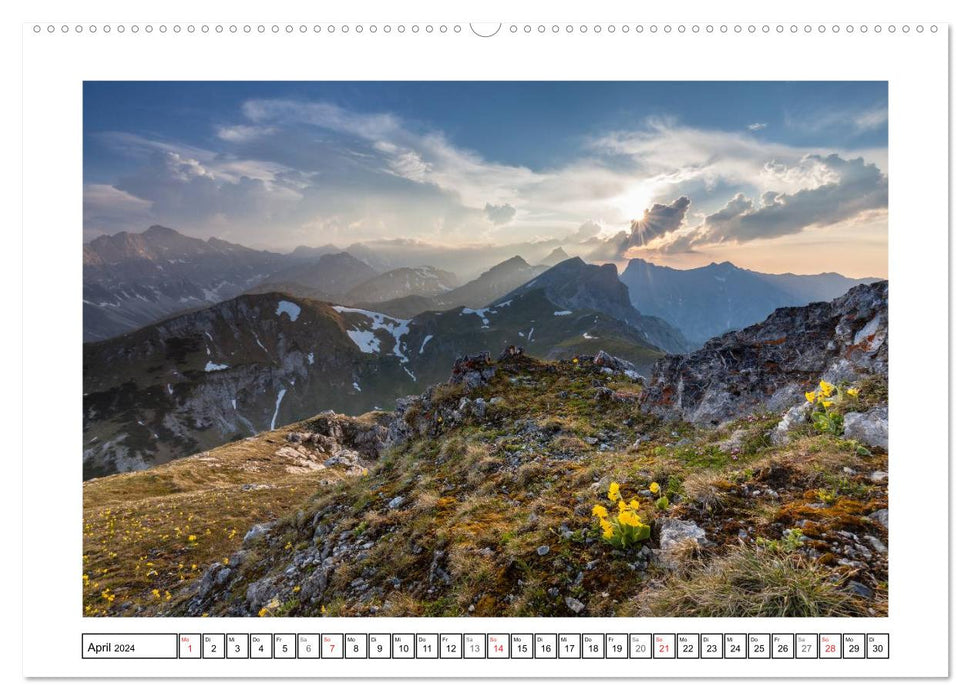 Mysterious Alps (CALVENDO Premium Wall Calendar 2024) 
