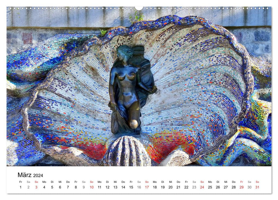 Rauschen-Svetlogorsk - Russia's Sochi of the North (CALVENDO wall calendar 2024) 