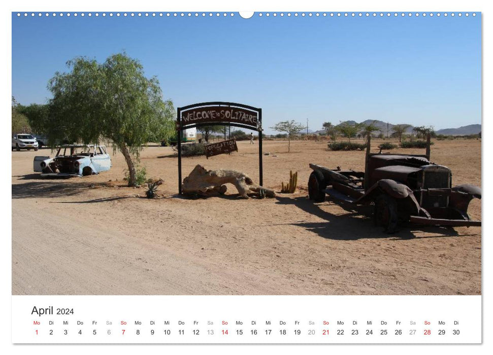 Namibia - landscape impressions (CALVENDO Premium Wall Calendar 2024) 