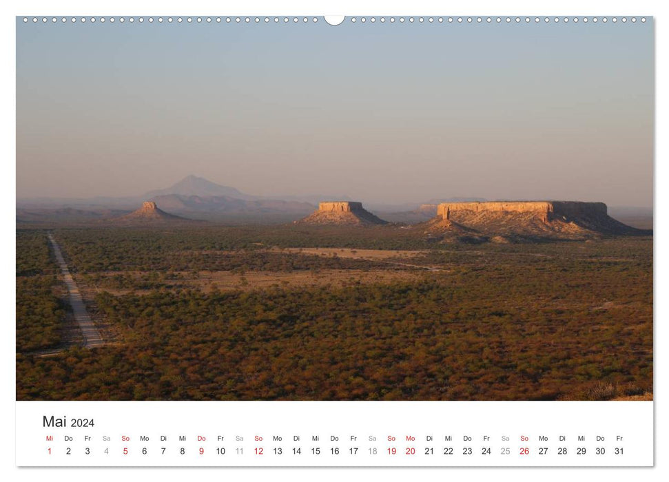 Namibia - landscape impressions (CALVENDO Premium Wall Calendar 2024) 