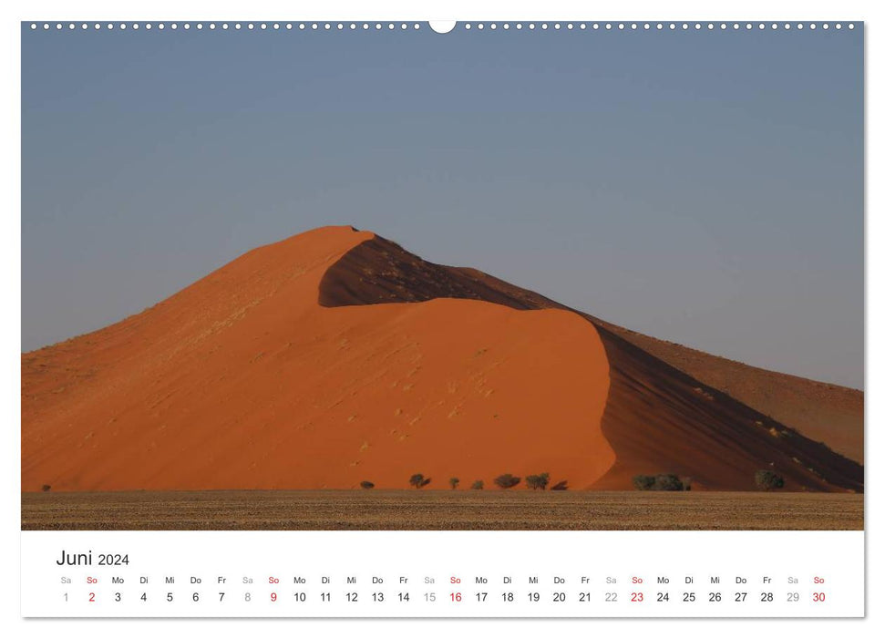Namibia - landscape impressions (CALVENDO Premium Wall Calendar 2024) 