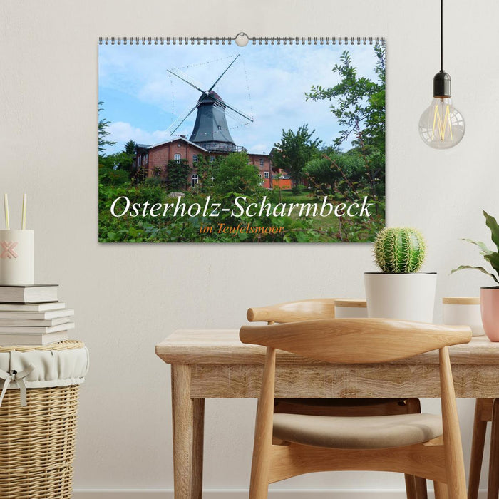 Osterholz-Scharmbeck in Teufelsmoor (CALVENDO wall calendar 2024) 