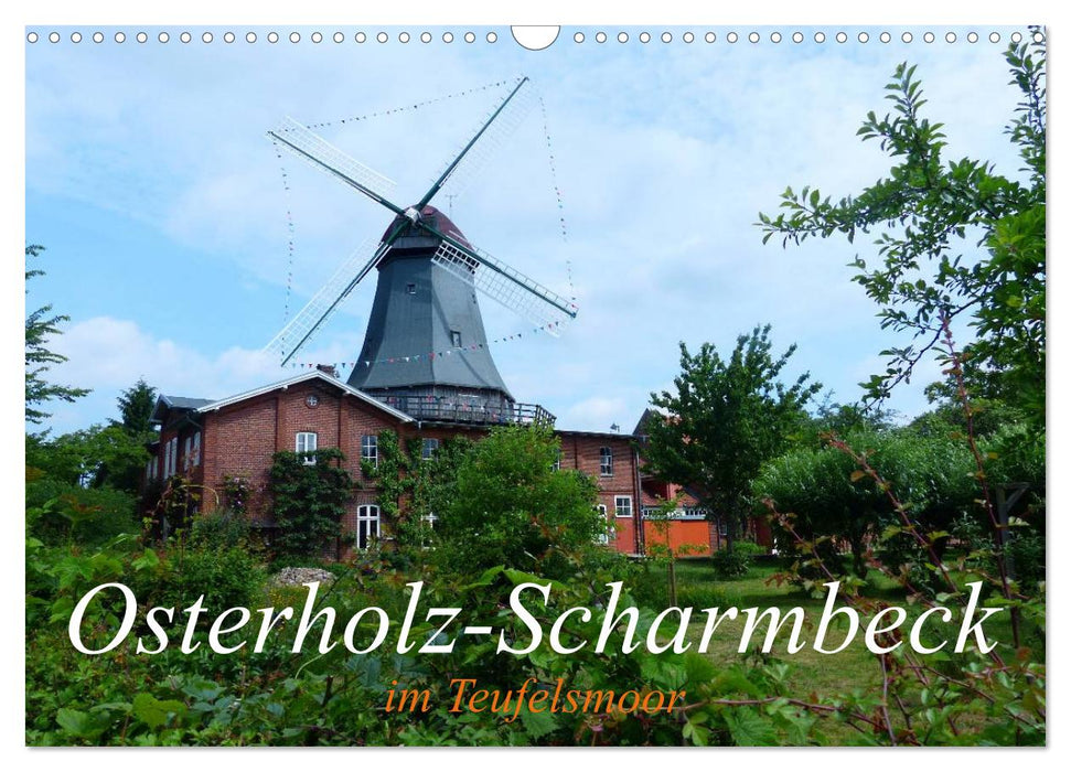 Osterholz-Scharmbeck in Teufelsmoor (CALVENDO wall calendar 2024) 