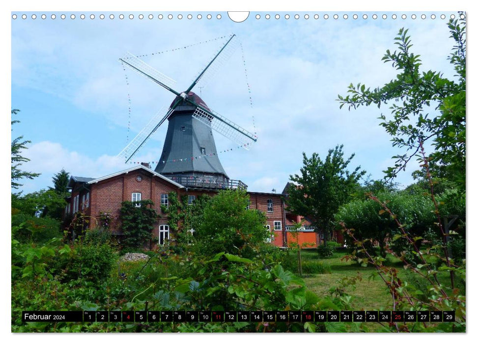 Osterholz-Scharmbeck in Teufelsmoor (CALVENDO wall calendar 2024) 