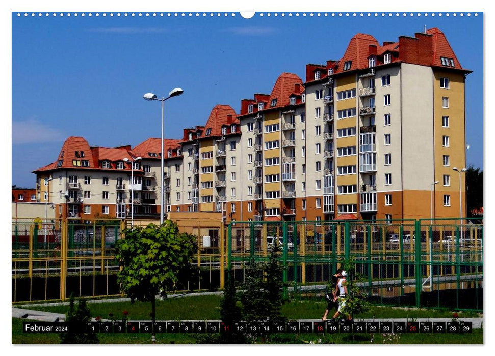 Ostseebad Cranz Selenogradsk (CALVENDO Premium Wandkalender 2024)