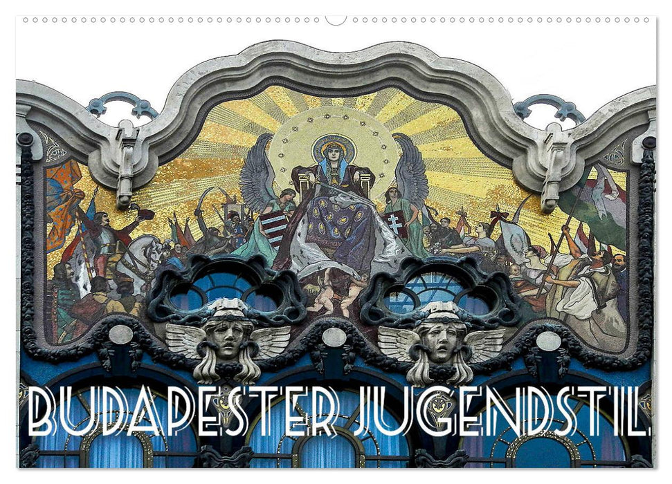 Budapest Art Nouveau (CALVENDO wall calendar 2024) 