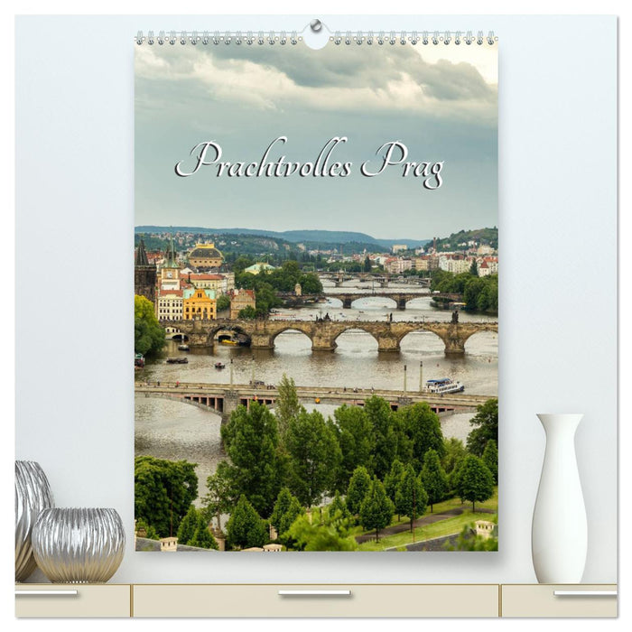 Prachtvolles Prag (CALVENDO Premium Wandkalender 2024)