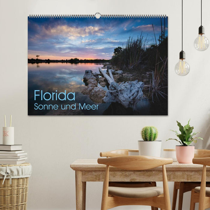 Floride. Soleil et mer (Calendrier mural CALVENDO 2024) 