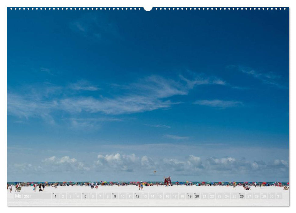 Florida. Sonne und Meer (CALVENDO Wandkalender 2024)