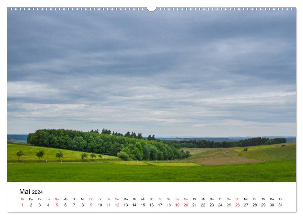 The Westerwald (CALVENDO Premium Wall Calendar 2024) 