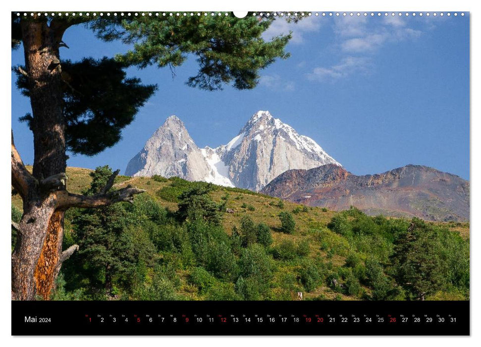 Impressionen aus Georgien (CALVENDO Wandkalender 2024)