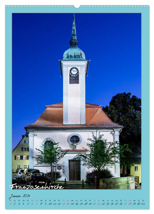 Goldschlägerstadt Schwabach (CALVENDO Premium Wandkalender 2024)