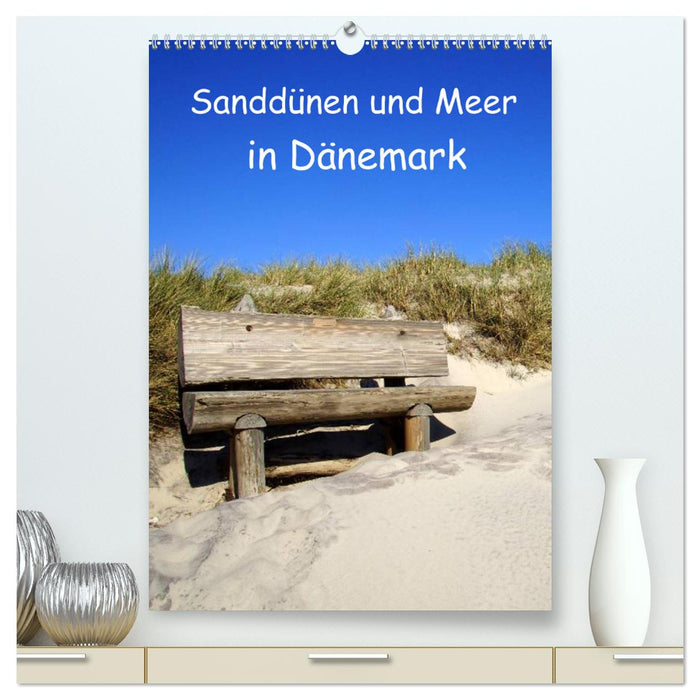 Sand dunes and sea in Denmark (CALVENDO Premium Wall Calendar 2024) 