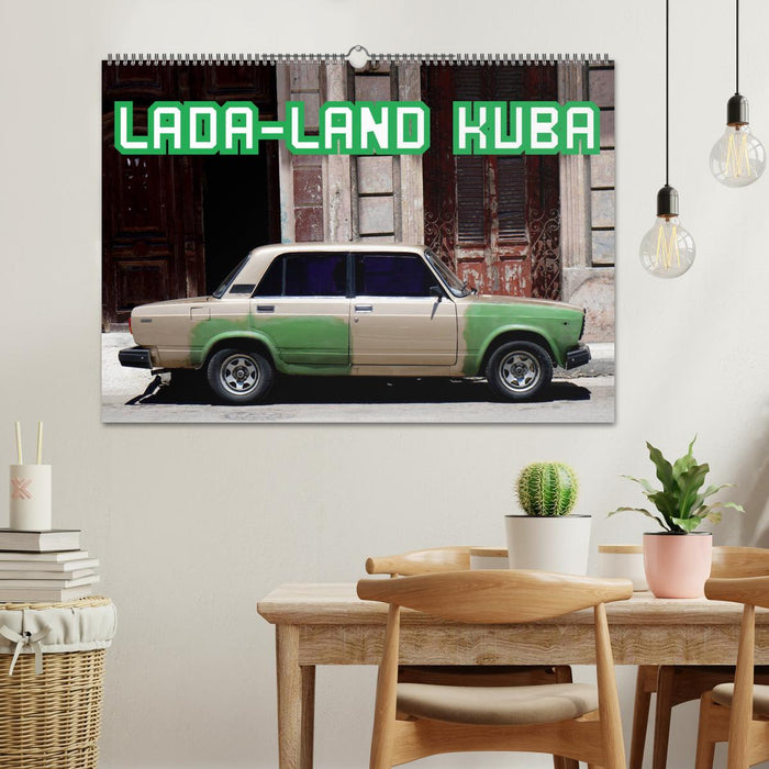 LADA-LAND CUBA (calendrier mural CALVENDO 2024) 