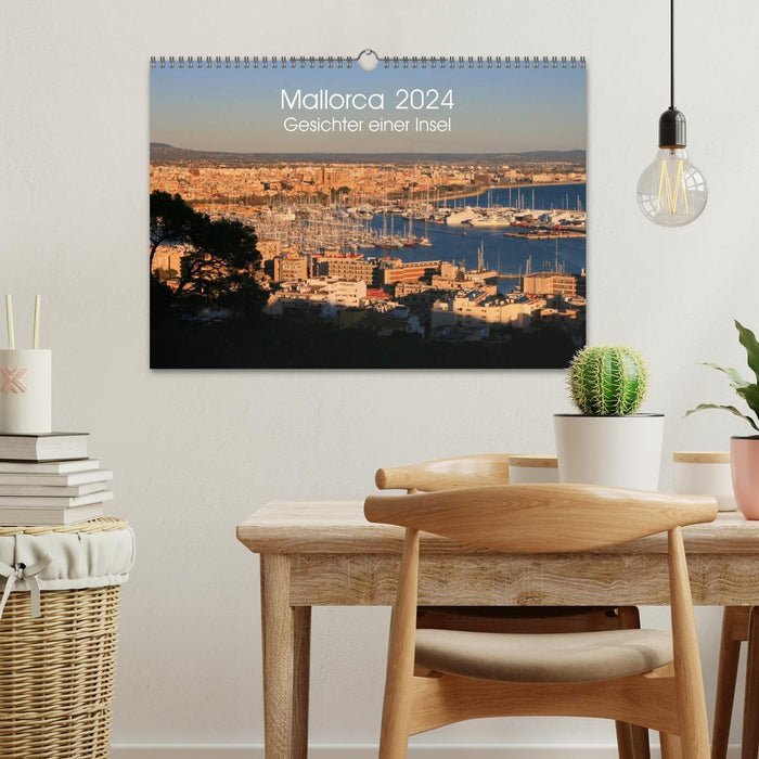 Mallorca - faces of an island (CALVENDO wall calendar 2024) 