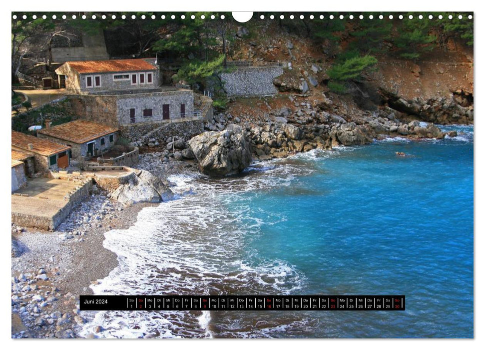 Majorque - visages d'une île (calendrier mural CALVENDO 2024) 