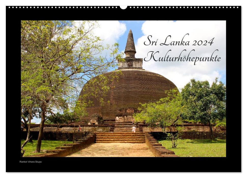 Sri Lanka 2024 cultural highlights (CALVENDO wall calendar 2024) 