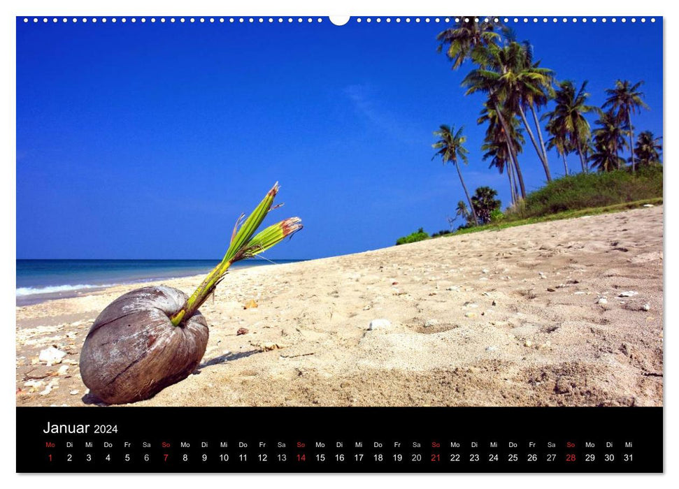 Tropical Paradise Thailand 2024 (CALVENDO Wall Calendar 2024) 