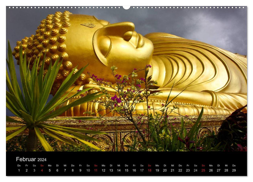 Tropenparadies Thailand 2024 (CALVENDO Wandkalender 2024)