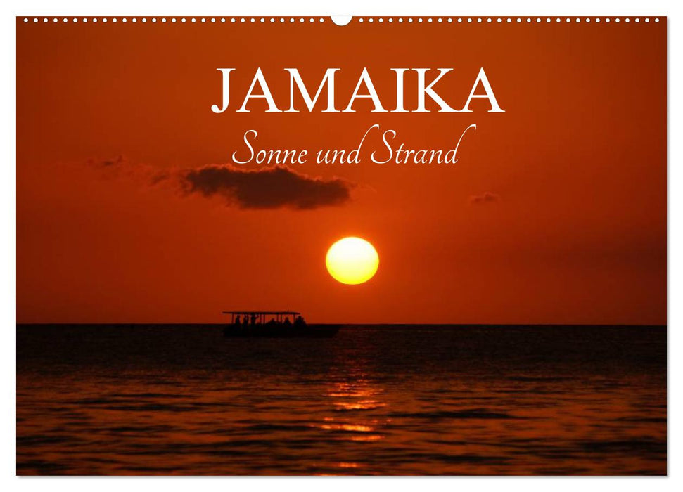 Jamaika Sonne und Strand (CALVENDO Wandkalender 2024)