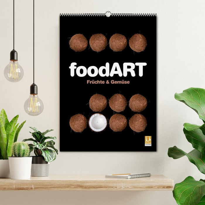 foodART - Fruits and vegetables (CALVENDO wall calendar 2024) 