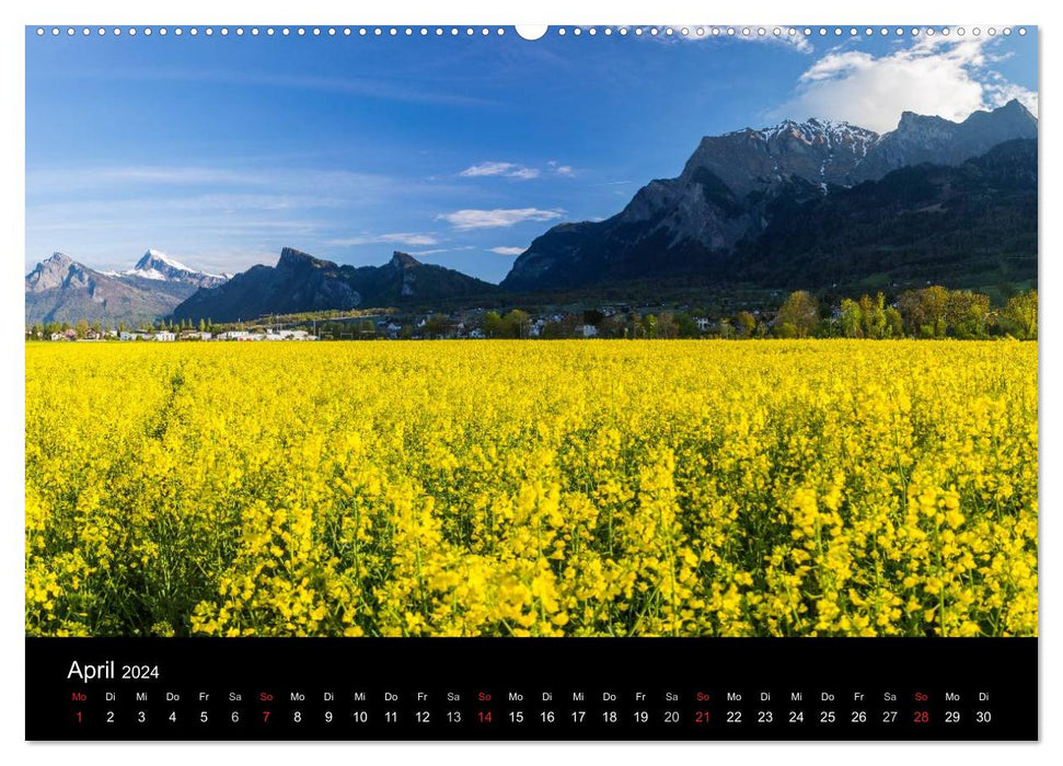 Fascinating Graubünden (CALVENDO wall calendar 2024) 