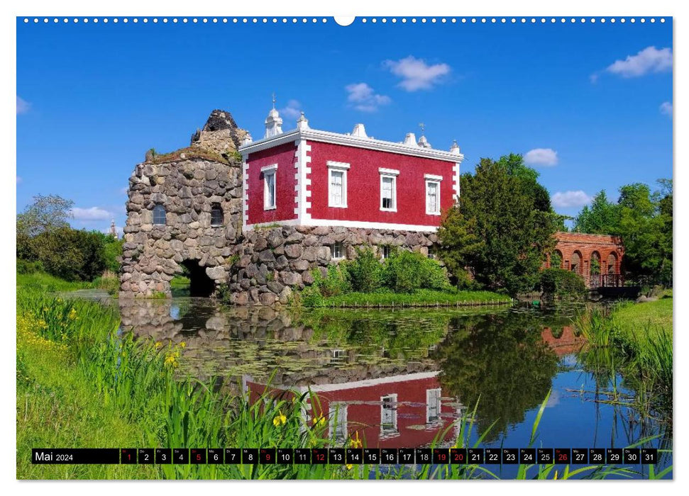 Walk through Wörlitzer Park (CALVENDO Premium Wall Calendar 2024) 