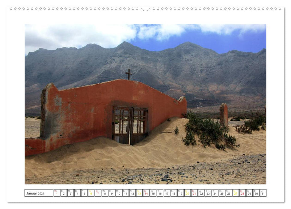 Fuerteventura - Island in the light (CALVENDO wall calendar 2024) 