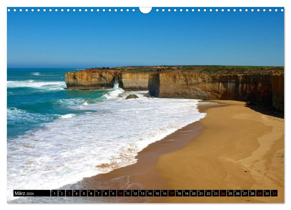 Australie - La Great Ocean Road (calendrier mural CALVENDO 2024) 