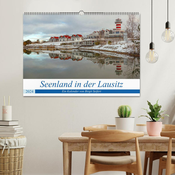 Lakeland in Lusatia (CALVENDO wall calendar 2024) 