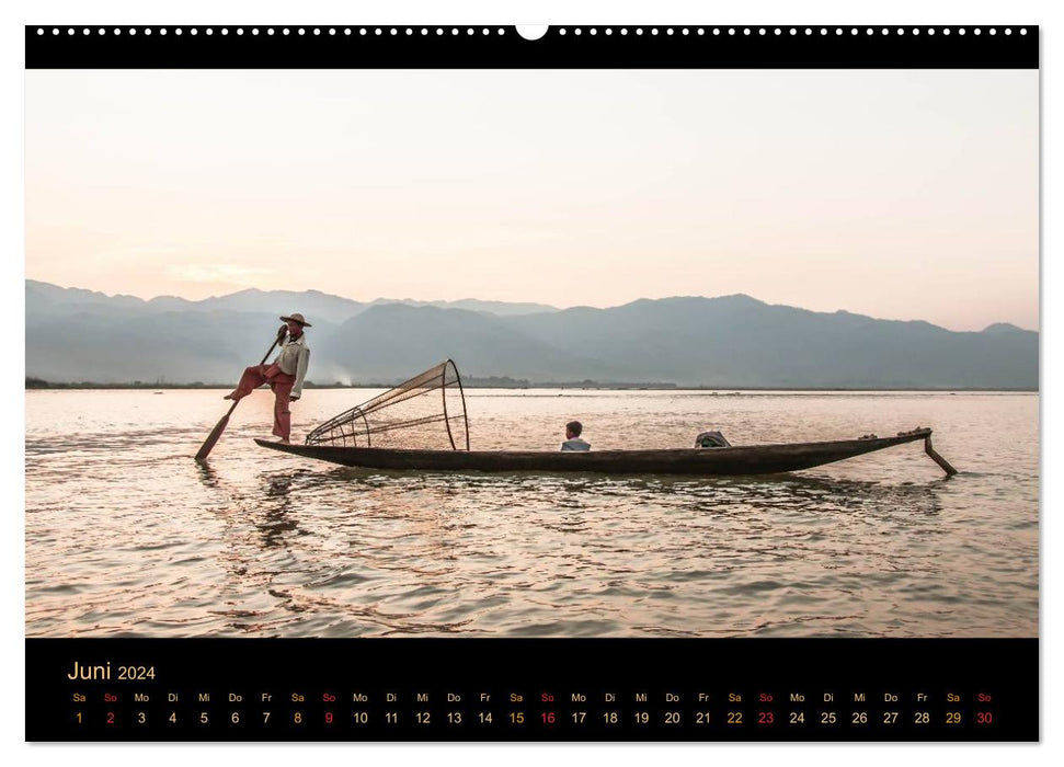 ASIE DU SUD-EST EXOTIQUE (Calvendo Premium Wall Calendar 2024) 