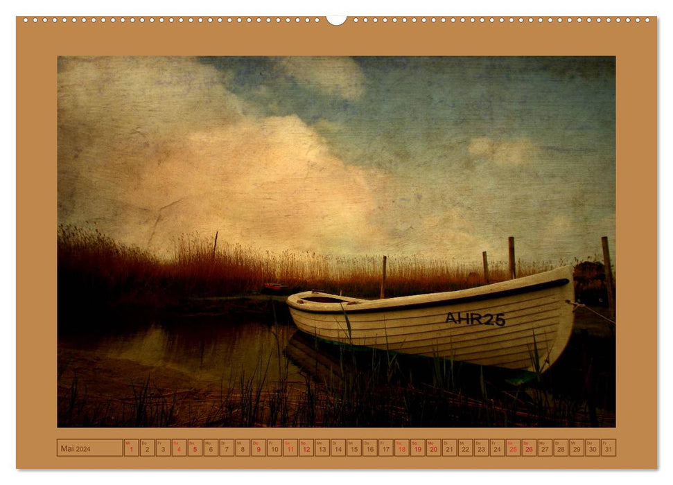 Nostalgic by the sea (CALVENDO Premium Wall Calendar 2024) 