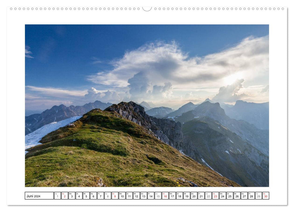Geheimnisvolle Alpen (CALVENDO Wandkalender 2024)