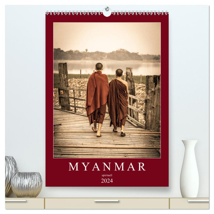 MYANMAR SPIRITUAL 2024 (CALVENDO Premium Wall Calendar 2024) 