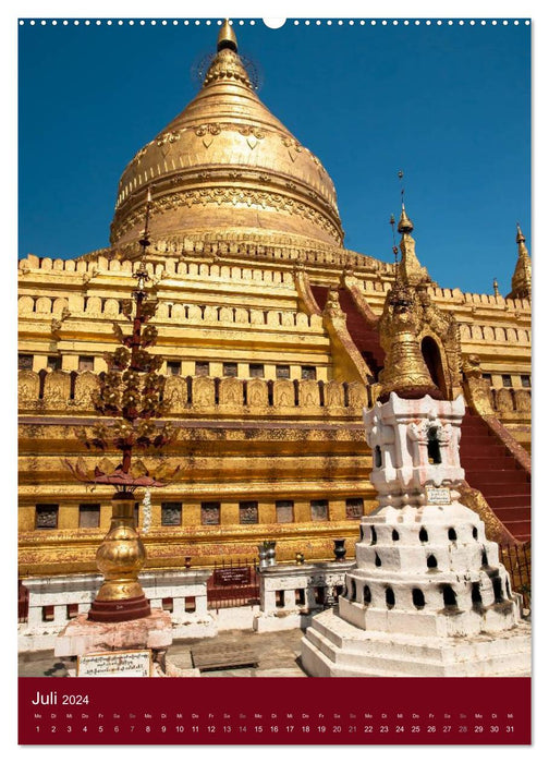 MYANMAR SPIRITUAL 2024 (CALVENDO Premium Wall Calendar 2024) 