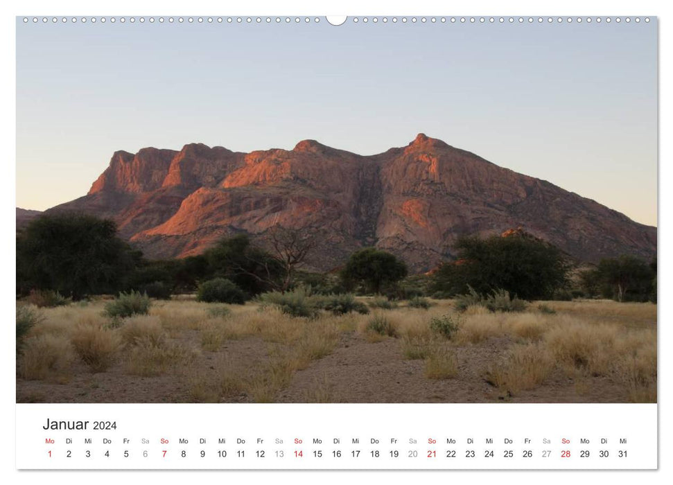 Namibia - landscape impressions (CALVENDO wall calendar 2024) 