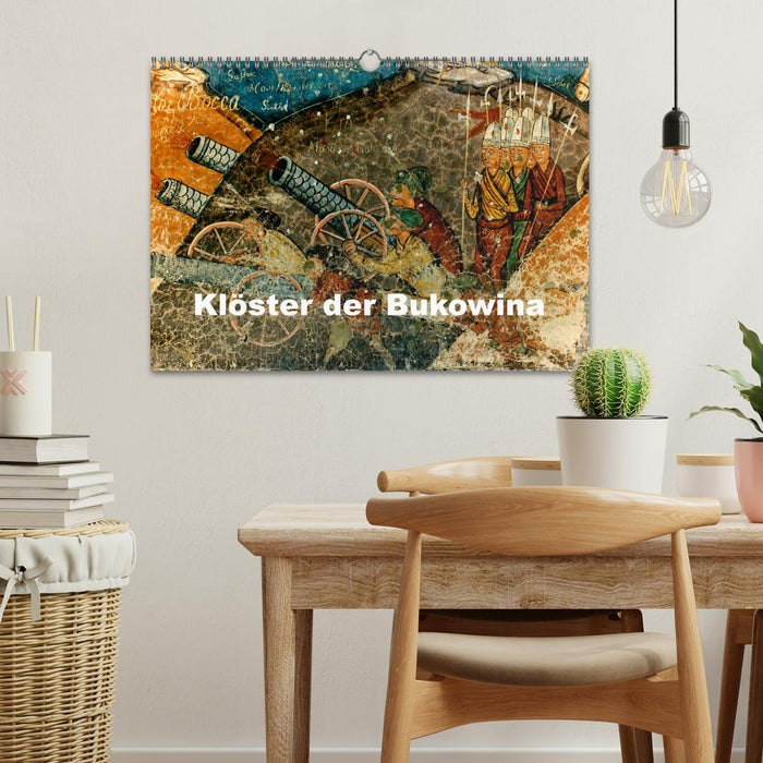 Klöster der Bukowina (CALVENDO Wandkalender 2024)