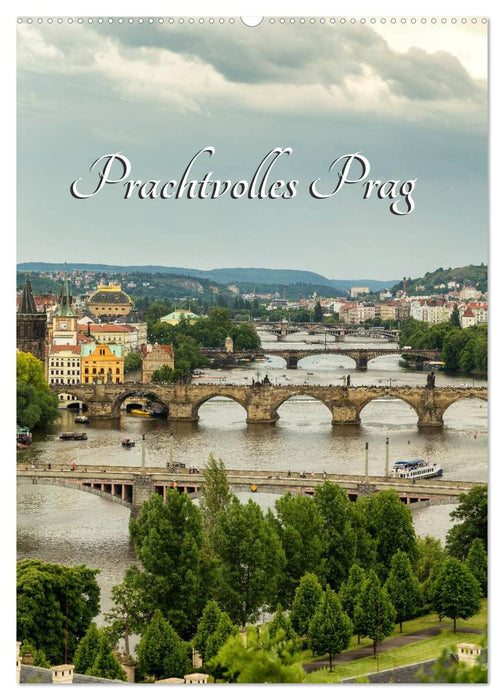 Magnificent Prague (CALVENDO wall calendar 2024) 