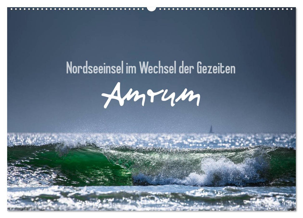 Amrum - Nordseeinsel im Wechsel der Gezeiten (CALVENDO Wandkalender 2024)
