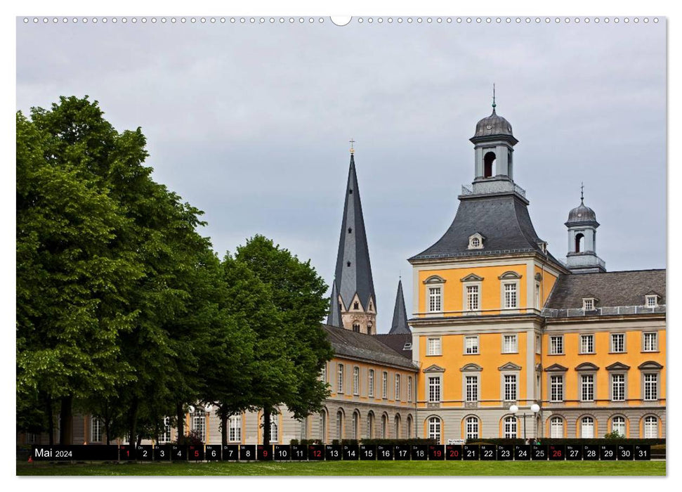 Bonn - City with Heart (CALVENDO Premium Wall Calendar 2024) 