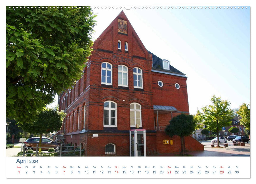 Brake 2024. Impressionen aus der Kreisstadt der Wesermarsch (CALVENDO Premium Wandkalender 2024)
