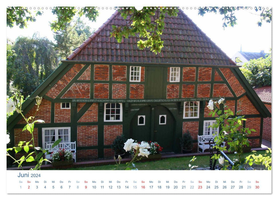 Brake 2024. Impressionen aus der Kreisstadt der Wesermarsch (CALVENDO Premium Wandkalender 2024)