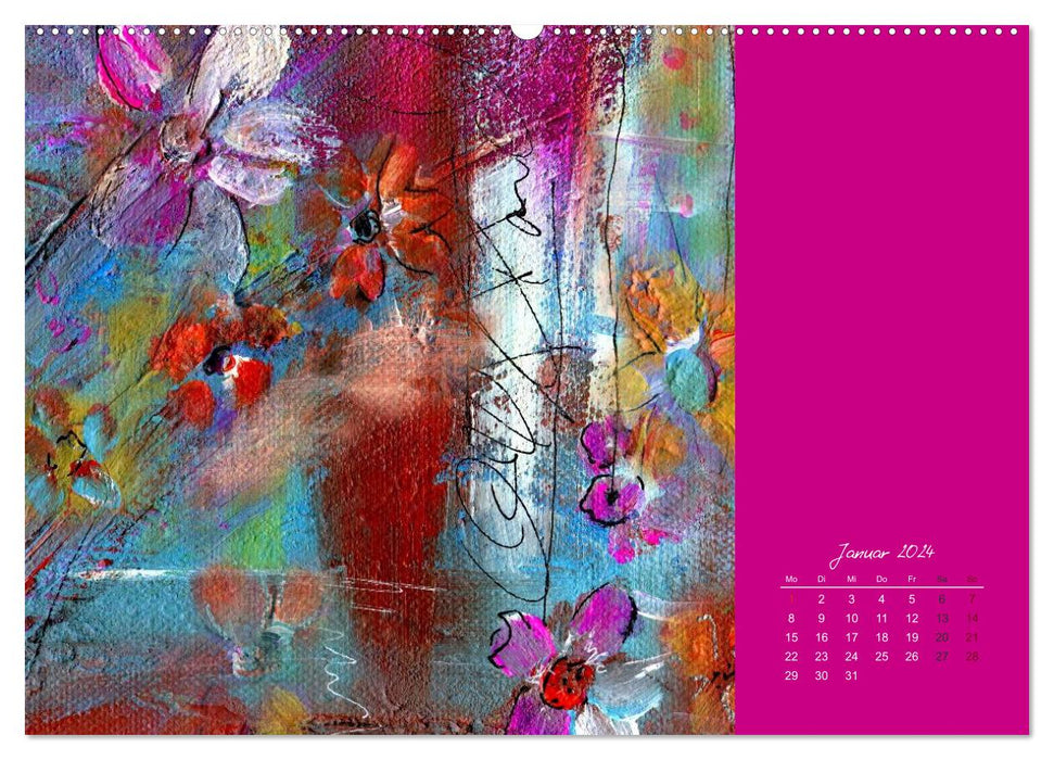Blumenduft (CALVENDO Premium Wandkalender 2024)