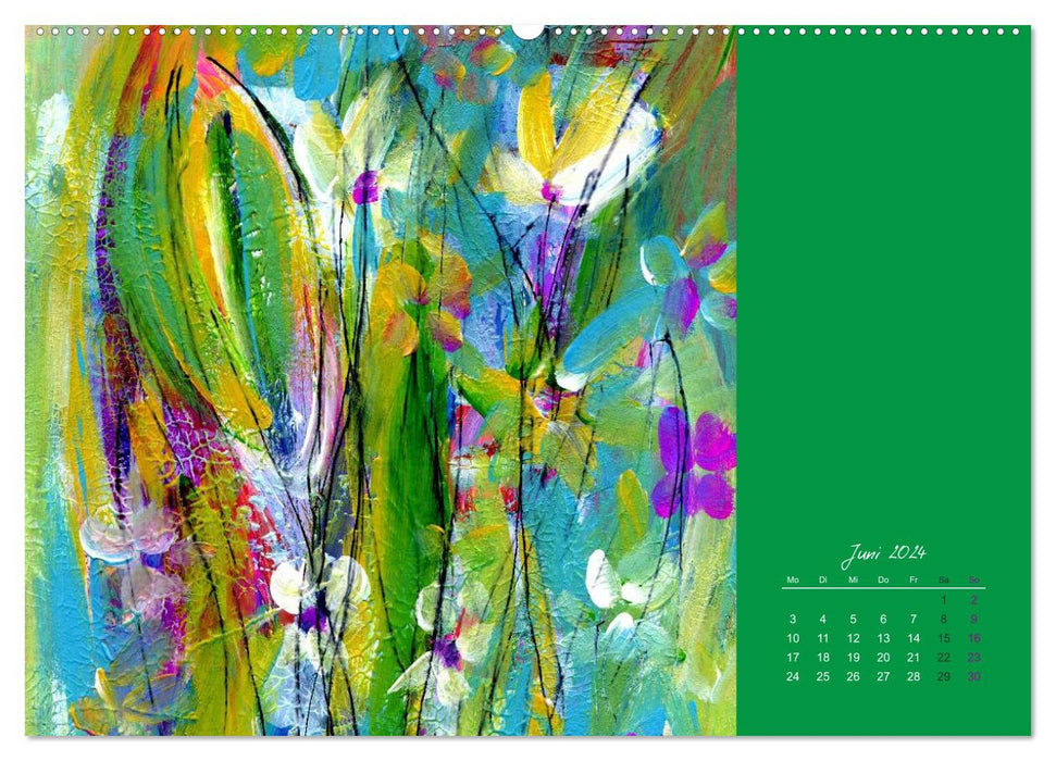 Flower scent (CALVENDO Premium wall calendar 2024) 